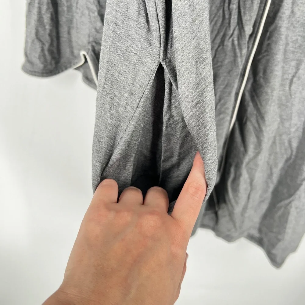 State of Day Intimates Gray Modal Button Front Nightshirt XXL NWT 100180155MS